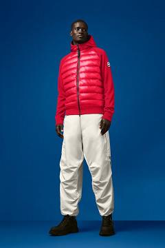 Chamarras Canada Goose Hombre Mexico - HyBridge Prendas De Punto Rojos LB1940785